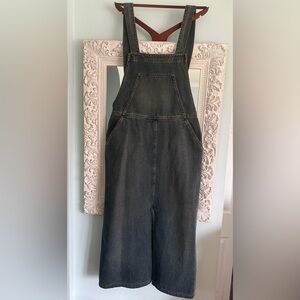 Vintage 90’s Denim Overalls Skirt
